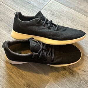 Allbirds Men's Charcoal Gray Wool Sneakers Washable Lightweight Size 12